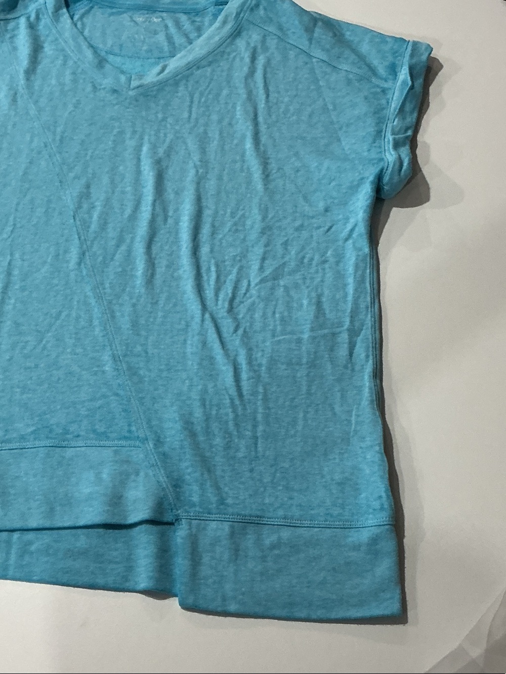Calvin Klein Performance Turquoise Muscle Tee - Picture 9 of 14